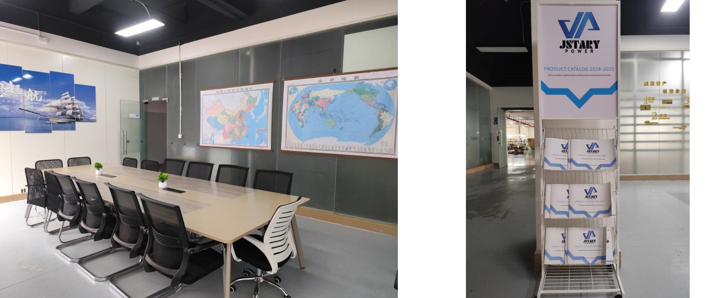 Huizhou Jstary New Energy Co., Ltd. línea de producción del fabricante